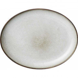 Plate Maxime white by Greengate