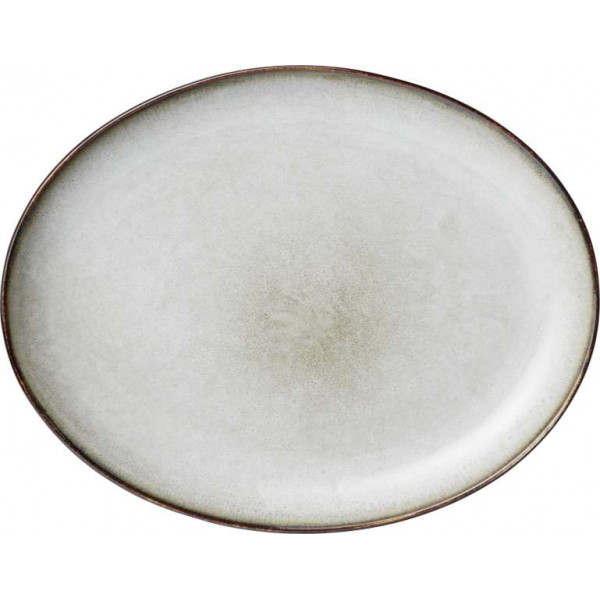 Teller - Plate - Maxime white von Greengate