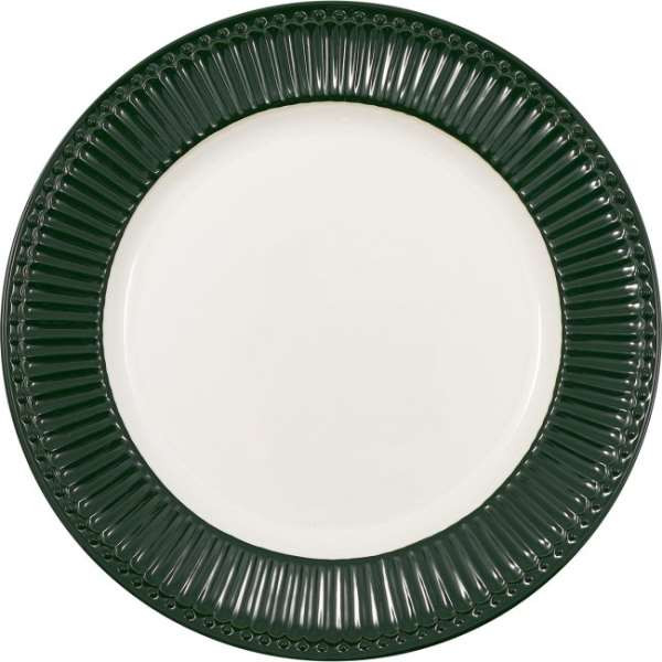 Speiseteller - Dinnerplate - Alice dusty green von Greengate