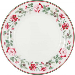 Plate Laura white by Greengate