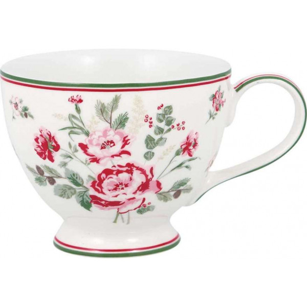 Teacup Columbine white by Greengate