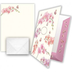 Stationery, 10 sheets and 10 envelopes