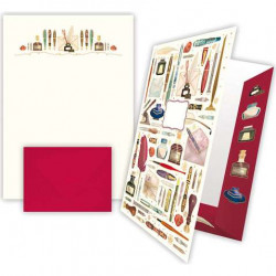 Stationery, 10 sheets and 10 envelopes