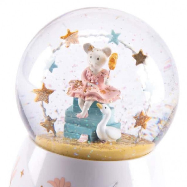 Snow globe with music box La petite école de danse