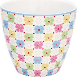 Latte cup Edie white by Greengate