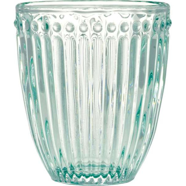 Water Glass Alice blue by Greengate