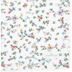 Napkin with lace Laura white by Greengate