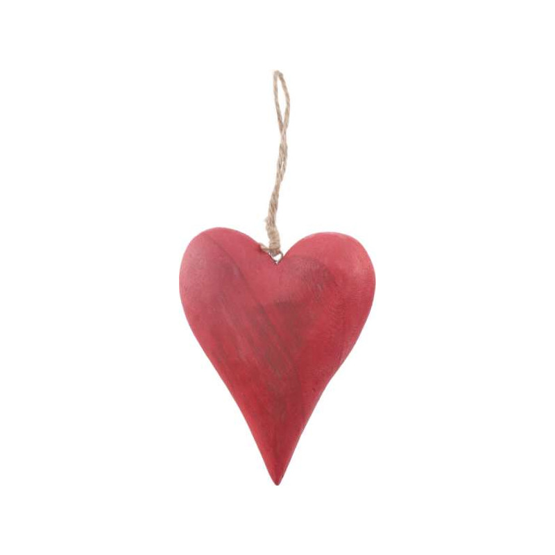 Heart Hanger Made Of Wood