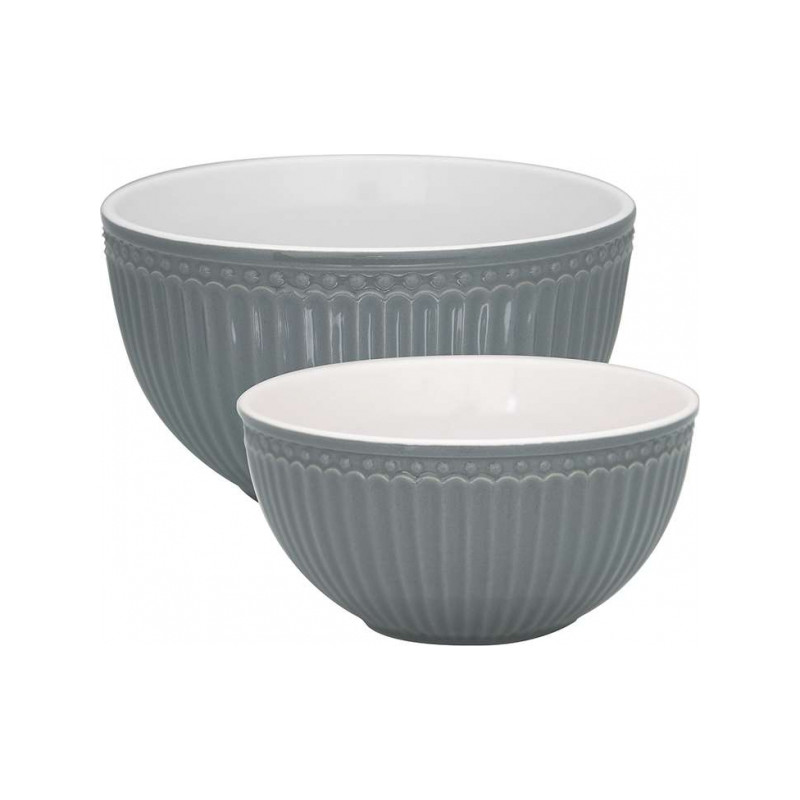 Serving bowl - Alice pale blue,small, by Greengate