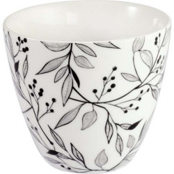 Latte cup Drew white by Greengate