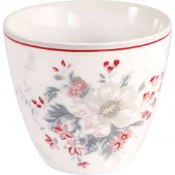 Latte cup Adley white by Greengate