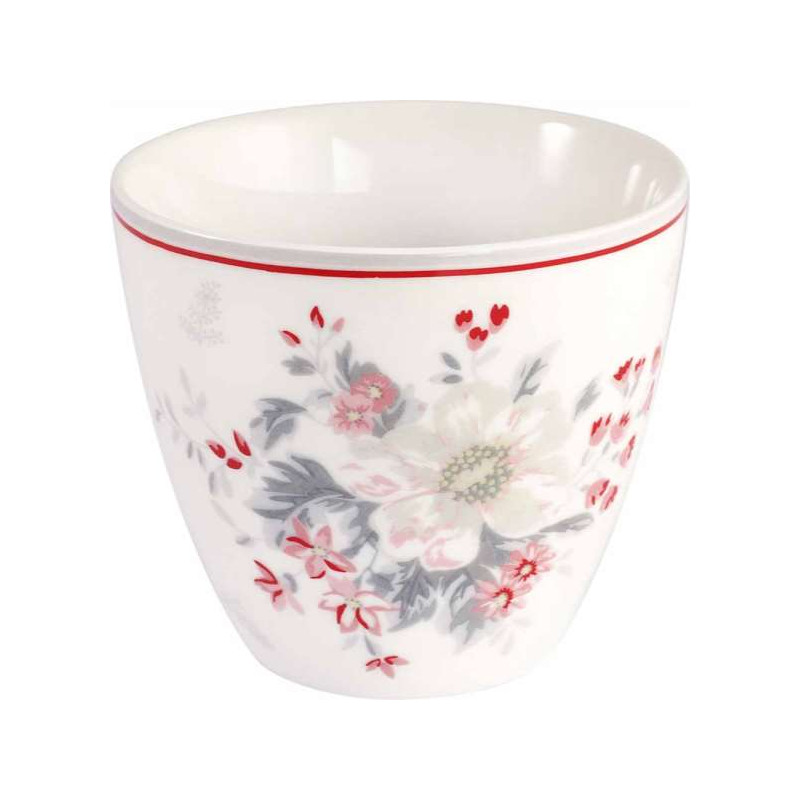 Latte cup Adley white by Greengate