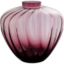 Vase conical, handblown