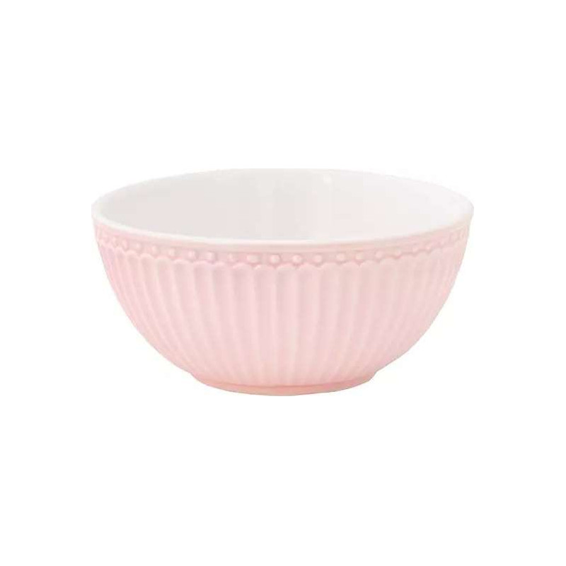Cereal bowl Alice pale pink by Greengate