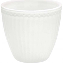 Tasse - Latte cup - Carola white von Greengate
