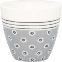 Latte cup Carola white by Greengate