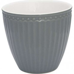 Mini latte cup Alice stone grey