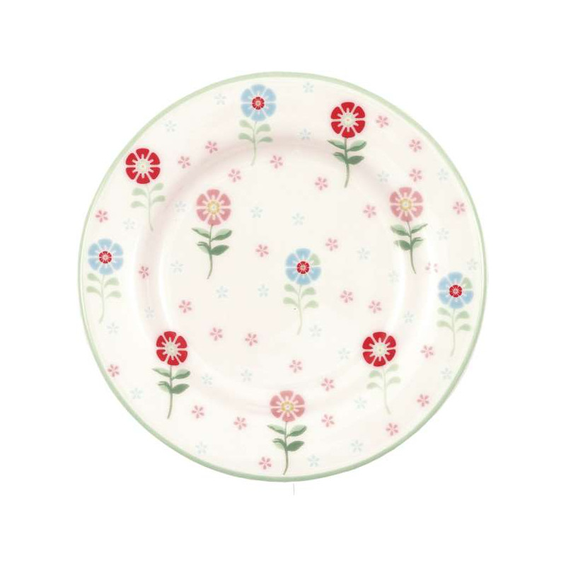 Plate  Small plate Noella white  by Greengate