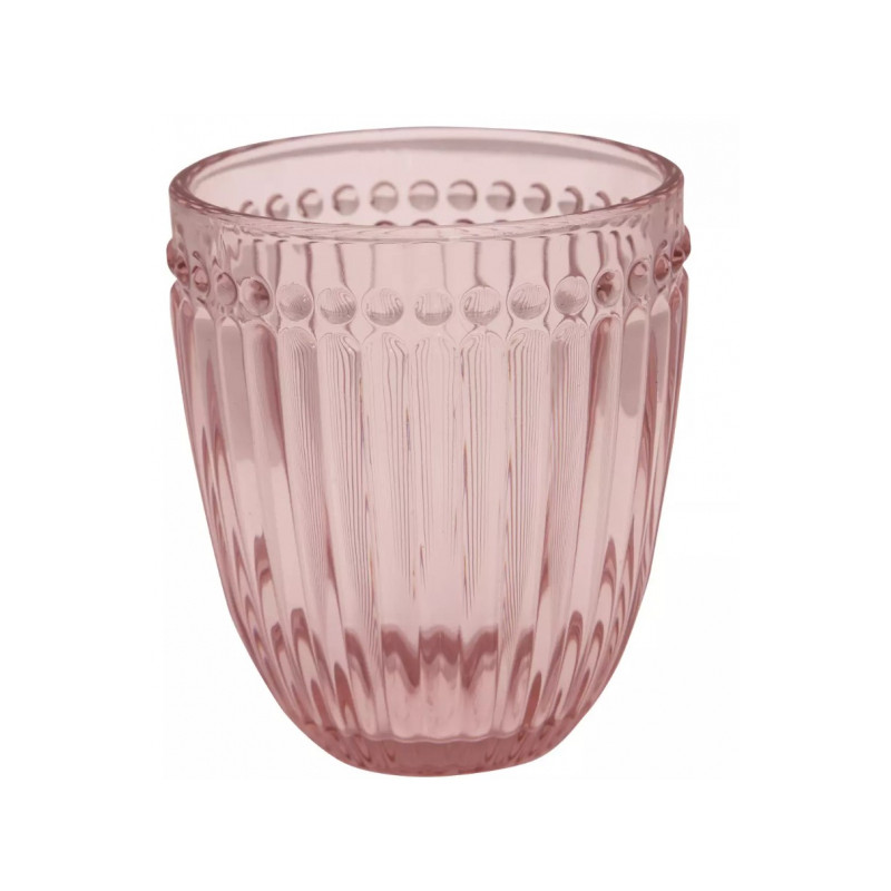 Wasserglas Alice  pale  pink von Greengate