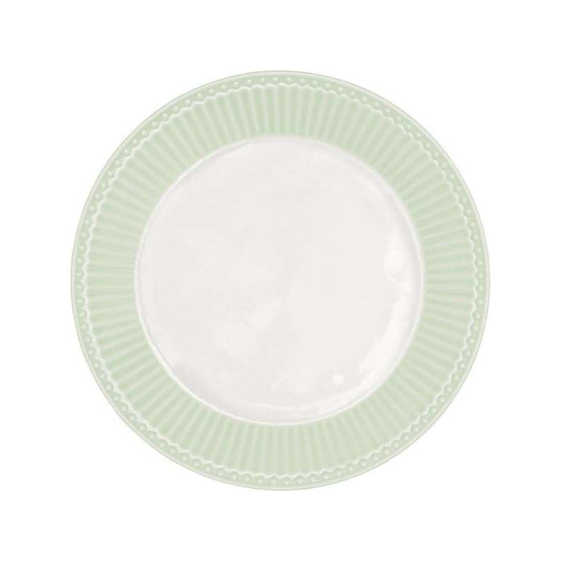 Plate Alice pale green