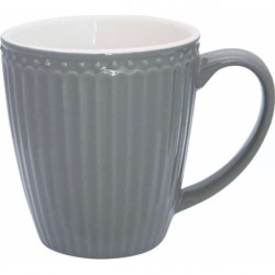 Cup With Handle - Alice Stone Gray From Greengate

