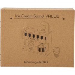 Vallie Toy Ice Cream Stand, Blue

